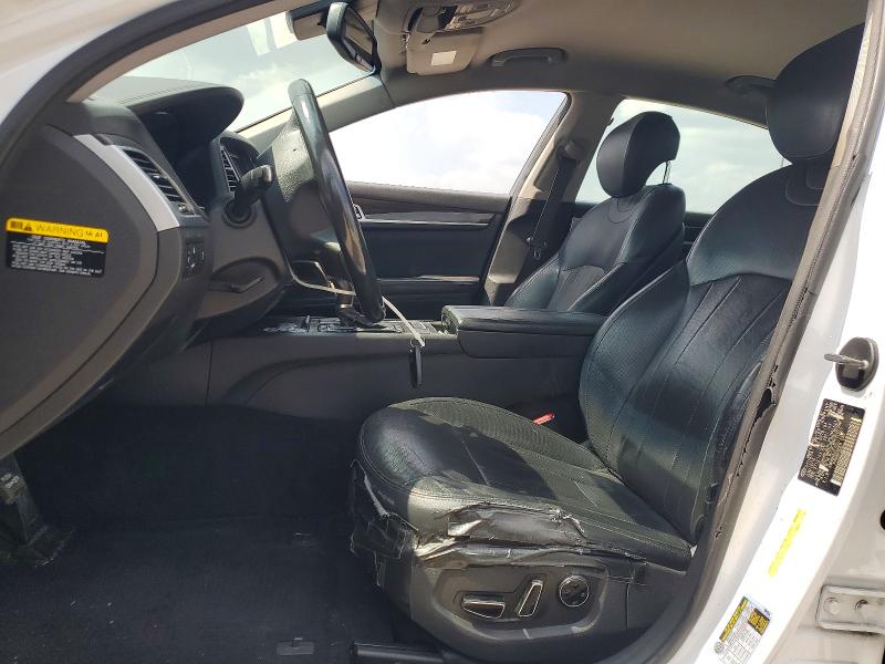 2016 Hyundai Genesis VIN KMHGN4JE7GU111967 COPART salvage auction — FRONT END, Tx - Salvage Vehicle Title, sold $2,200 on 2026-07-28 (photo 7)