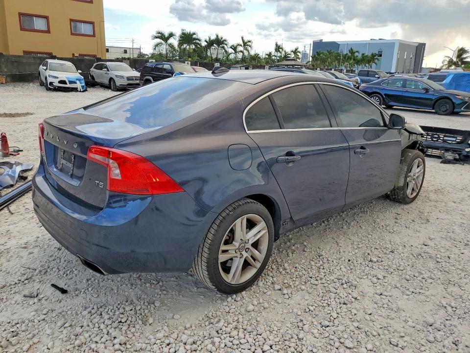2015 Volvo S60 VIN YV140MFD5F1318843 COPART salvage auction — FRONT END, Fl - Cert Of Title Slvg Rebuildable, sold $1,600 on 2026-08-04 (photo 3)