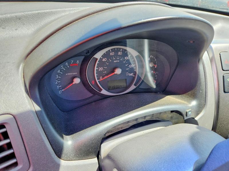 2005 Hyundai Tucson VIN KM8JN12D25U080151 COPART salvage auction — FRONT END, Il - Salvage Certificate, sold $350 on 2026-07-21 (photo 9)