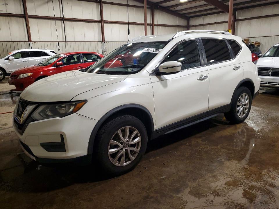 2020 Nissan Rogue VIN JN8AT2MV6LW141593 COPART salvage auction — FRONT END, Pa - Cert Of Salv-R=Reconstructed, sold $4,850 on 2026-07-10 (photo 1)