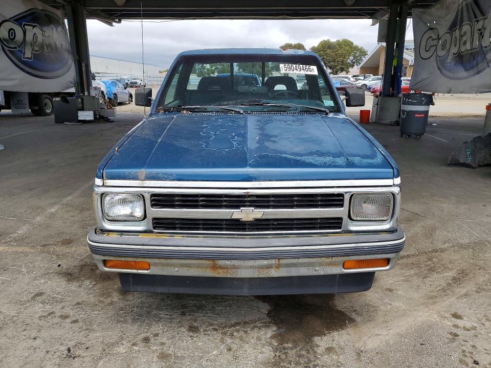 1992 Chevrolet S truck VIN 1GCCS14Z4N8159862 COPART salvage auction — MINOR DENT/SCRATCHES, Ca - Dlr/Dis/Exp Only Salvage Title, sold $625 on 2026-07-02 (photo 5)