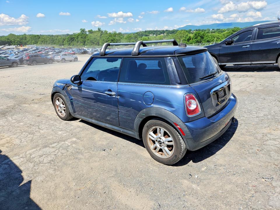 2011 Mini Cooper VIN WMWSU3C59BT096957 COPART salvage auction — SIDE, PA - CERTIFICATE OF SALVAGE, sold $800 on 2026-07-24 (photo 2)