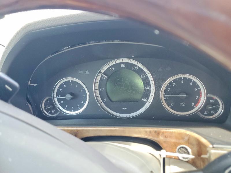 2010 Mercedes-benz E-klasse VIN WDDHF5GB3AA260576 COPART salvage auction — FRONT END, Tn - Salvage Certificate, sold $575 on 2026-07-13 (photo 9)