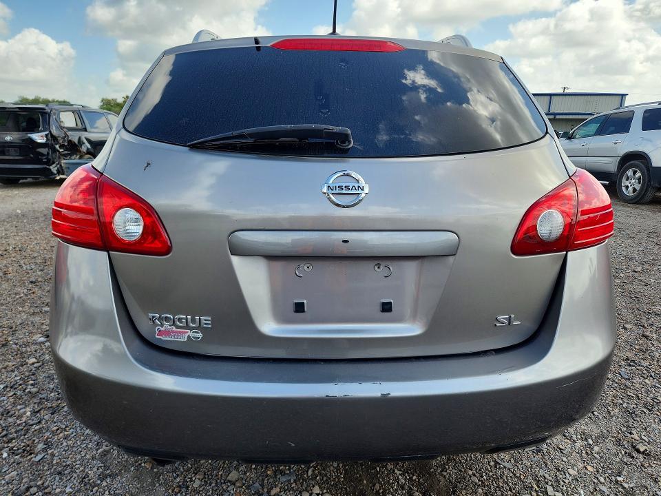 2010 Nissan Rogue VIN JN8AS5MT0AW011650 COPART salvage auction — FRONT END, Tx - Salvage Vehicle Title, sold $15 on 2026-07-22 (photo 6)