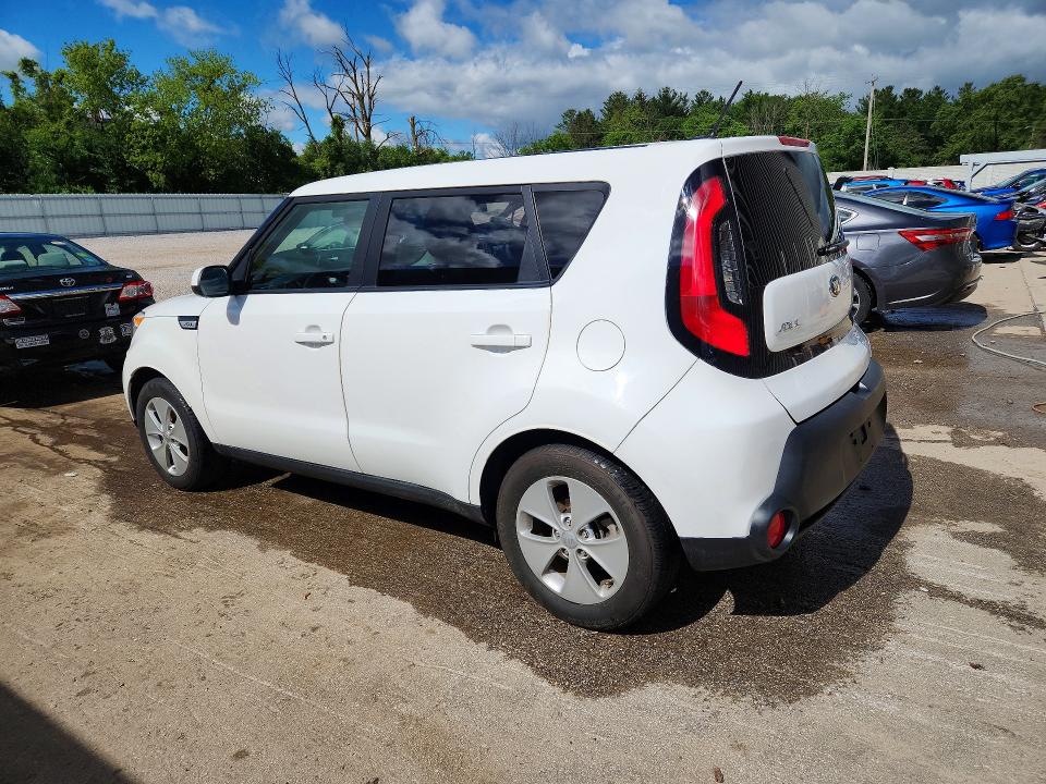 2016 Kia Soul VIN KNDJN2A2XG7405611 COPART salvage auction — VANDALISM, Wi - Certificate Of Title, sold $3,200 on 2026-07-06 (photo 2)
