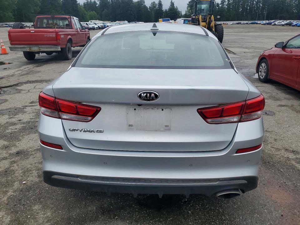 2019 Kia Optima VIN 5XXGT4L3XKG357903 COPART salvage auction — MECHANICAL, Wa - Cert Of Ownership-Rebuilt, sold $650 on 2026-07-27 (photo 6)