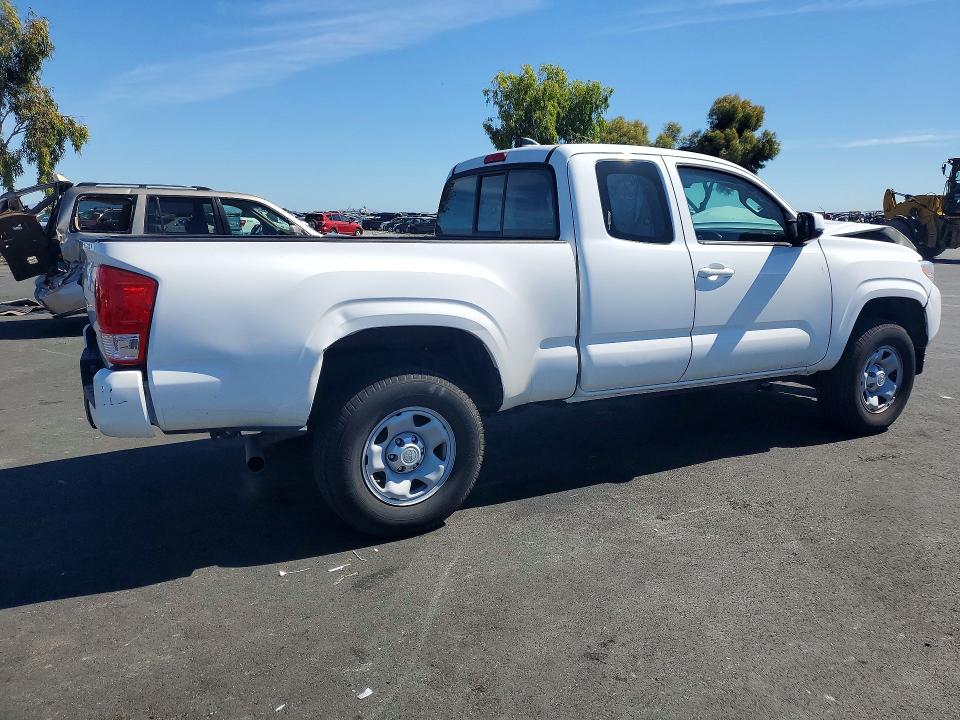 2017 Toyota Tacoma VIN 5TFRX5GN3HX098851 COPART salvage auction — FRONT END, Ca - Salvage Certificate, sold $5,700 on 2026-07-06 (photo 3)