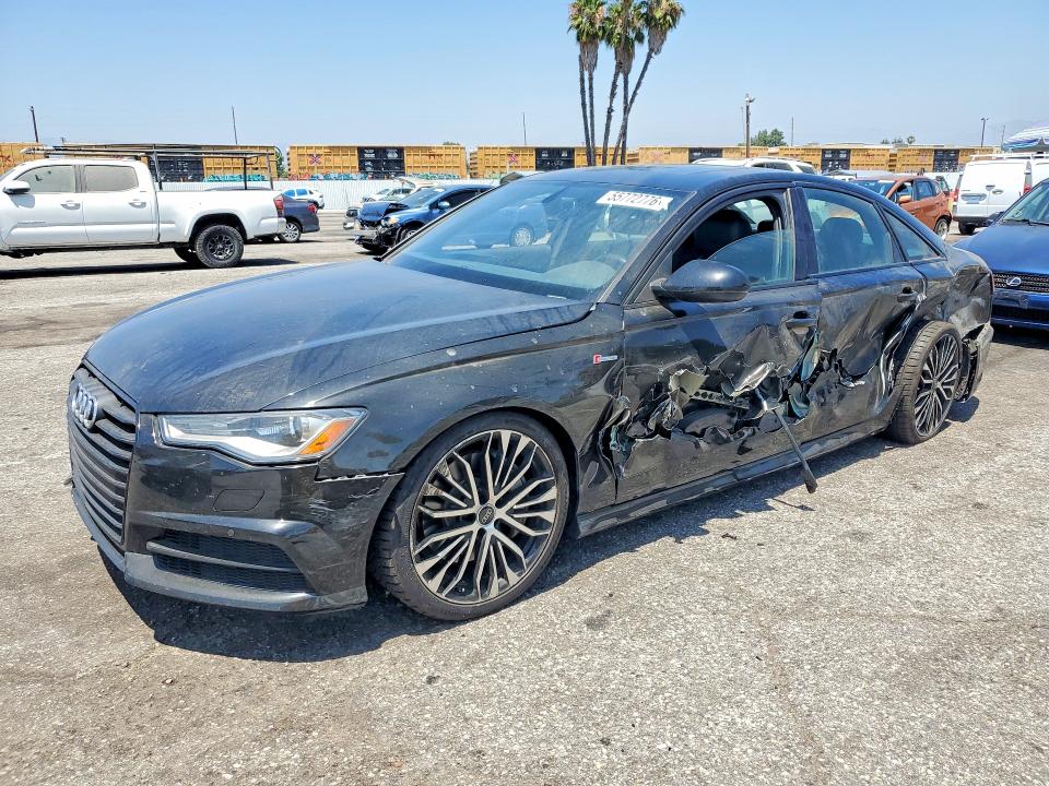 2017 Audi A6 VIN WAUF2AFC6HN013889 COPART salvage auction — SIDE, Ca - Salvage Certificate, sold $4,250 on 2026-07-10 (photo 1)