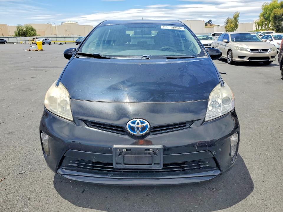 2014 Toyota Prius VIN JTDKN3DU5E0383434 COPART salvage auction — REAR END, Ca - Salvage Certificate, sold $950 on 2026-07-13 (photo 5)