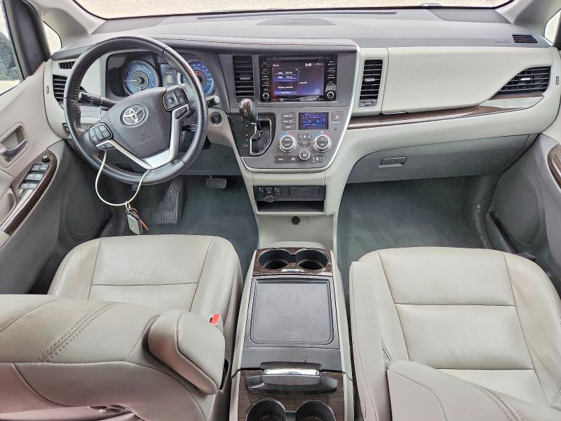 2020 Toyota VIN 5TDYZ3DC9LS039640 COPART salvage auction — HAIL, Id - Salvage Certificate Of Title, sold $150 on 2026-07-15 (photo 8)