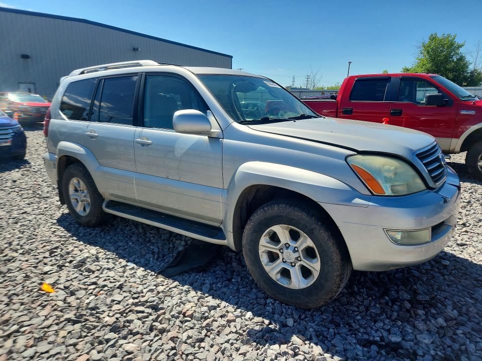 2004 Lexus Gx 470 VIN JTJBT20X040060162 COPART salvage auction — FRONT END, Mi - Certificate Of Title, sold $1,150 on 2026-07-08 (photo 4)