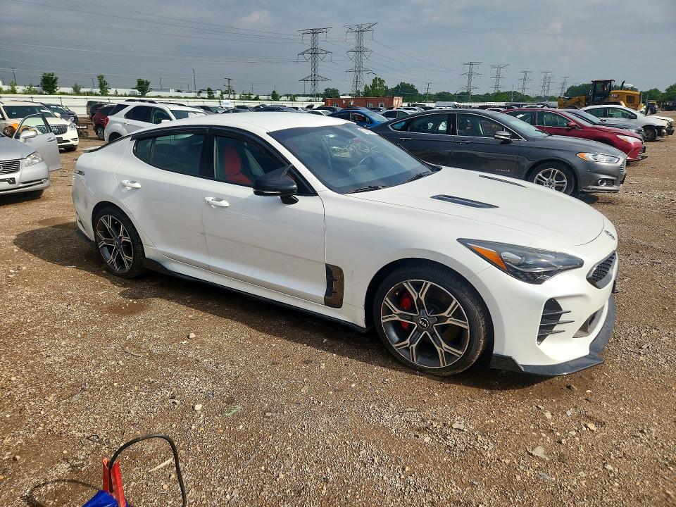 2019 Kia Stinger VIN KNAE35LC5K6055315 COPART salvage auction — REAR END, Il - Salvage Certificate, sold $6,700 on 2026-07-02 (photo 4)