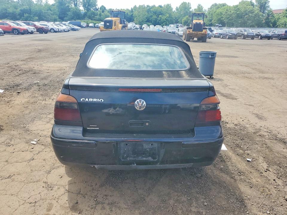 1999 Volkswagen Cabrio VIN 3VWDB61E4XM811538 COPART salvage auction — SIDE, CT - BILL OF SALE-SALVAGE, sold $475 on 2026-07-02 (photo 6)