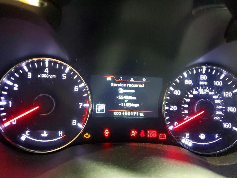 2015 Kia Forte VIN KNAFZ6A35F5390548 COPART salvage auction — FRONT END, Tn - Salvage Certificate, sold $175 on 2026-07-23 (photo 9)