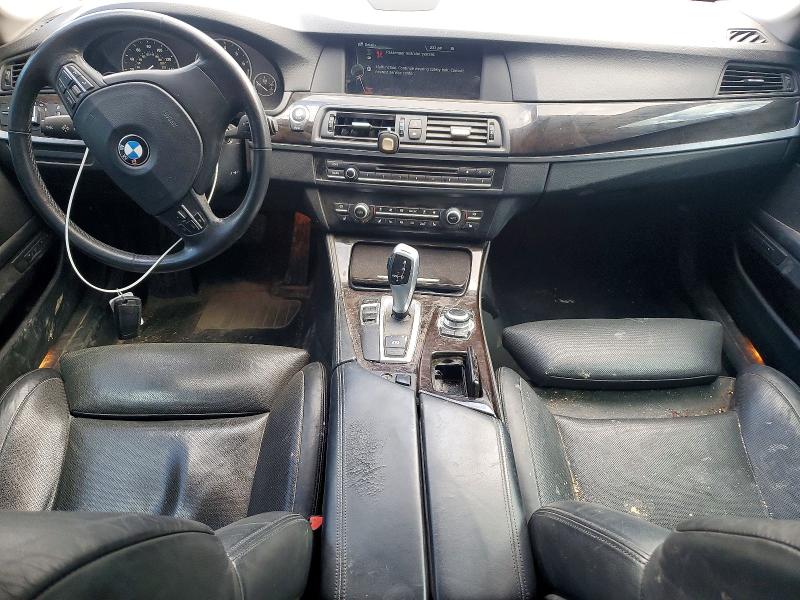 2013 BMW 5 series VIN WBAFR7C54DC819742 COPART salvage auction — NORMAL WEAR, TX - CERTIFICATE OF TITLE, sold $1,250 on 2026-07-02 (photo 8)