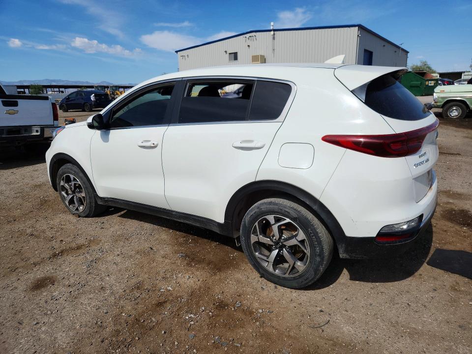 2020 Kia Sportage VIN KNDPM3AC2L7795576 COPART salvage auction — VANDALISM, Az - Cert Of Title - Salvage, sold $5,599 on 2026-07-07 (photo 2)