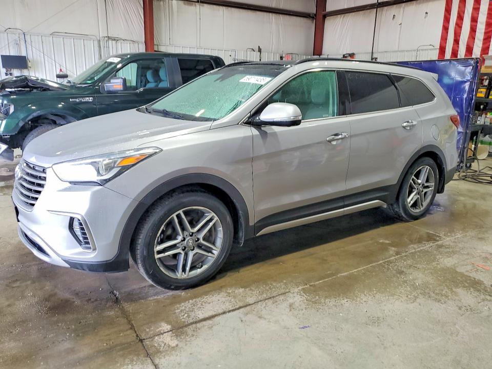 2019 Hyundai Santa fe VIN KM8SRDHF8KU310659 COPART salvage auction — MECHANICAL, MI - CERTIFICATE OF TITLE, sold $225 on 2026-07-27 (photo 1)