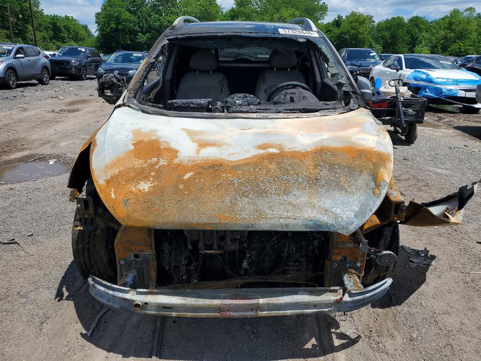 2014 Hyundai Tucson VIN KM8JUCAG7EU832534 COPART salvage auction — BURN, Pa - Certificate Of Salvage, sold $325 on 2026-08-01 (photo 5)