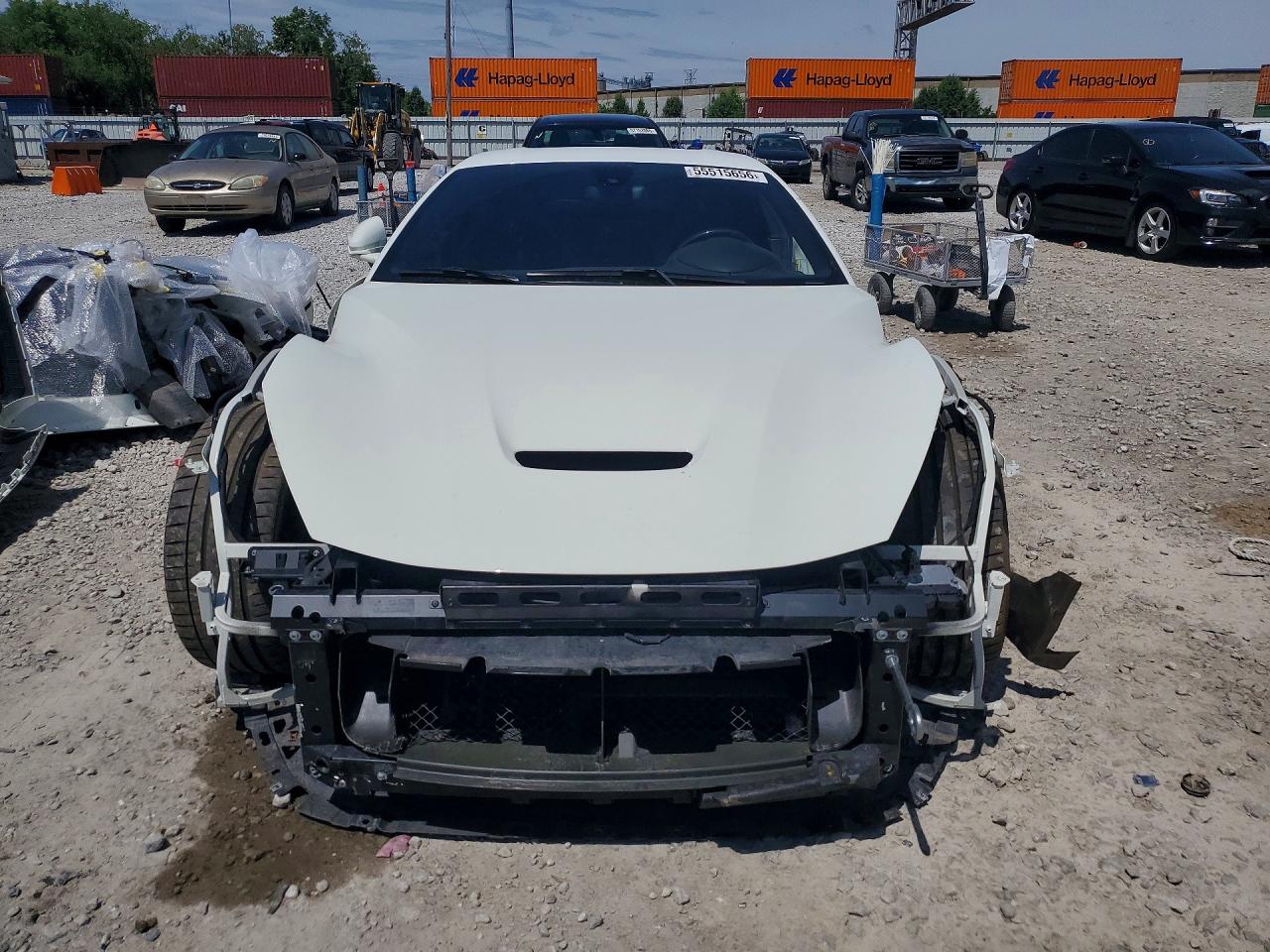 2014 Ferrari F12 Berlinetta VIN ZFF74UFA5E0198254 COPART salvage auction — Front End, OH - CERT OF TITLE-SALVAGE, sold $196,000 on 2026-08-07 (photo 5)