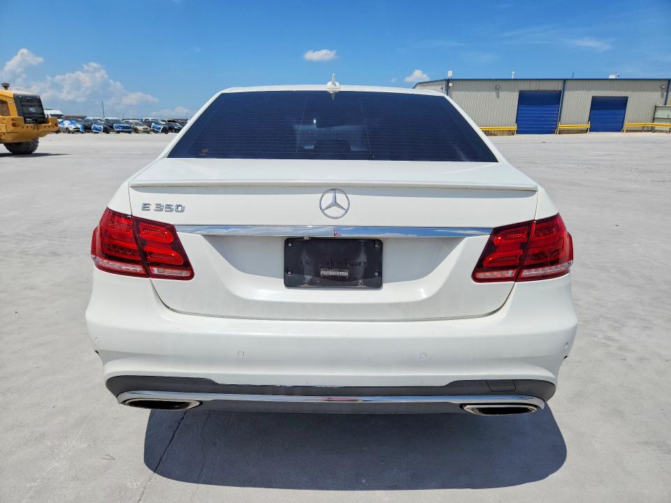 2016 Mercedes-benz E-class VIN WDDHF5KB0GB250856 COPART salvage auction — WATER/FLOOD, Tx - Salvage Title-Flood Damage, sold $1,900 on 2026-07-31 (photo 6)