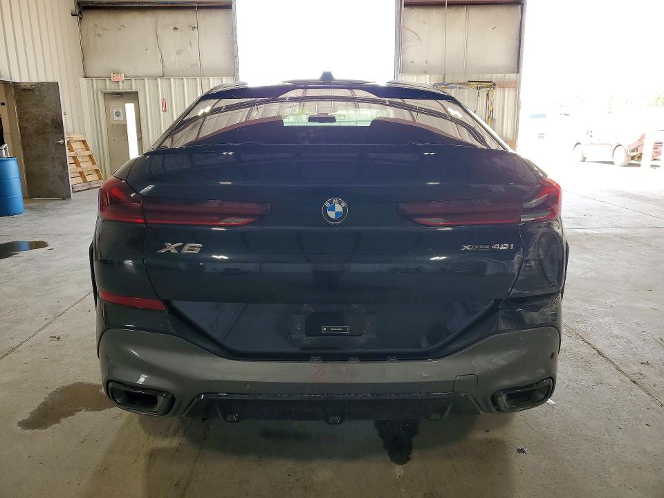 2024 BMW X6 VIN 5UX33EX05R9U96573 COPART salvage auction — FRONT END, NY - MV-907A SALVAGE CERTIFICATE, sold $8,200 on 2026-07-27 (photo 6)