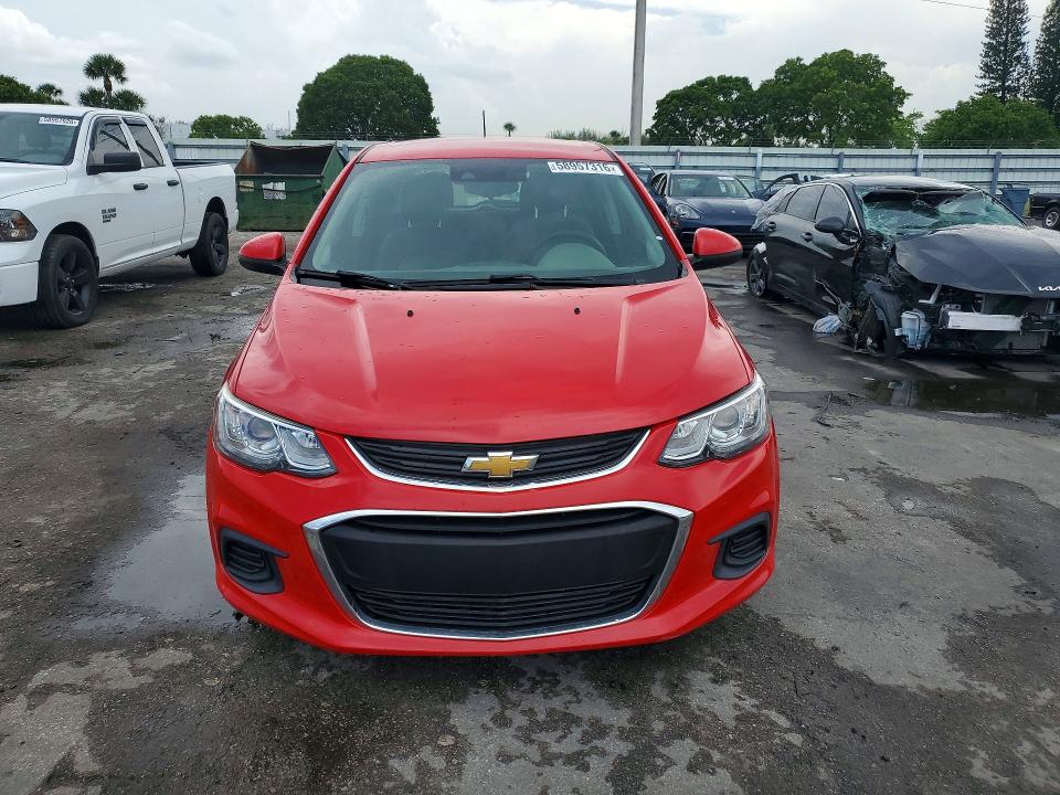 2020 Chevrolet SONIC VIN 1G1JG6SB6L4122062 COPART salvage auction — MINOR DENT/SCRATCHES, Fl - Certificate Of Title (P), sold $4,500 on 2026-07-08 (photo 5)