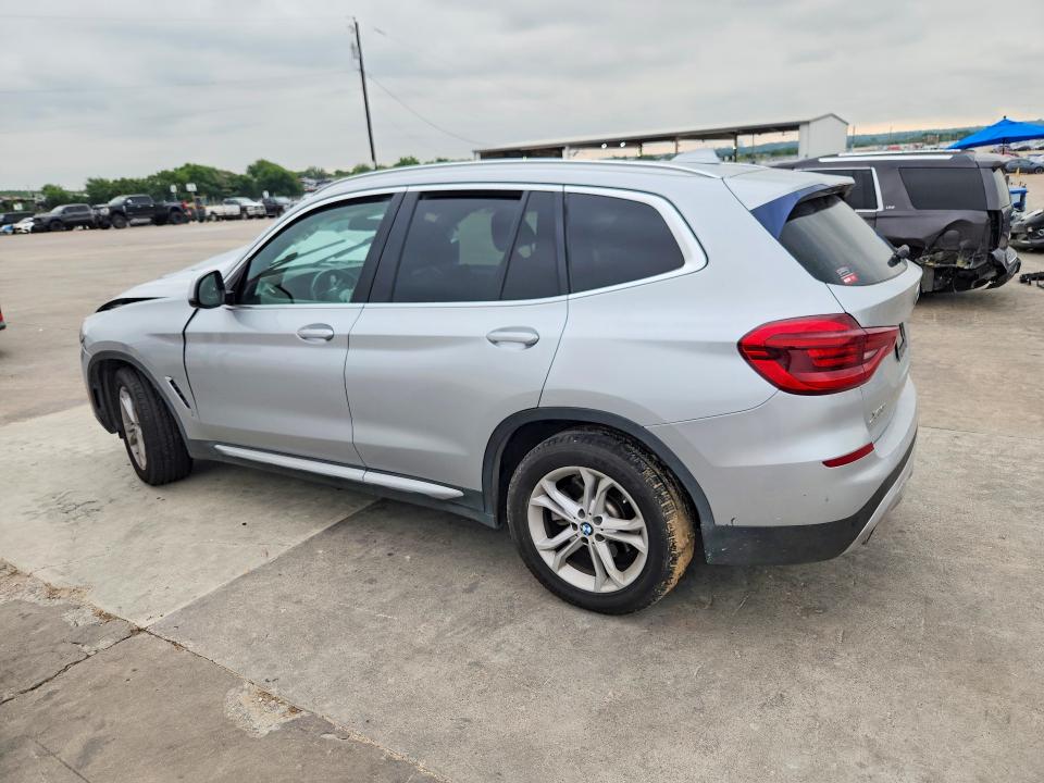 2020 BMW X3 VIN 5UXTY5C09LLT31790 COPART salvage auction — FRONT END, Tx - Salvage Vehicle Title, sold $3,600 on 2026-07-13 (photo 2)