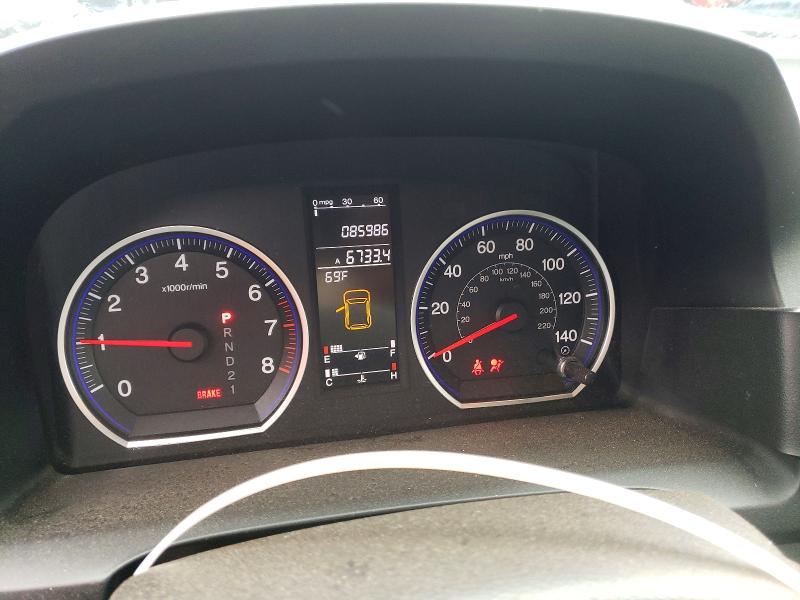 2009 Honda Cr-v VIN JHLRE48719C010505 COPART salvage auction — FRONT END, Ct - Cert Of Title-Salvage, sold $3,100 on 2026-07-10 (photo 9)