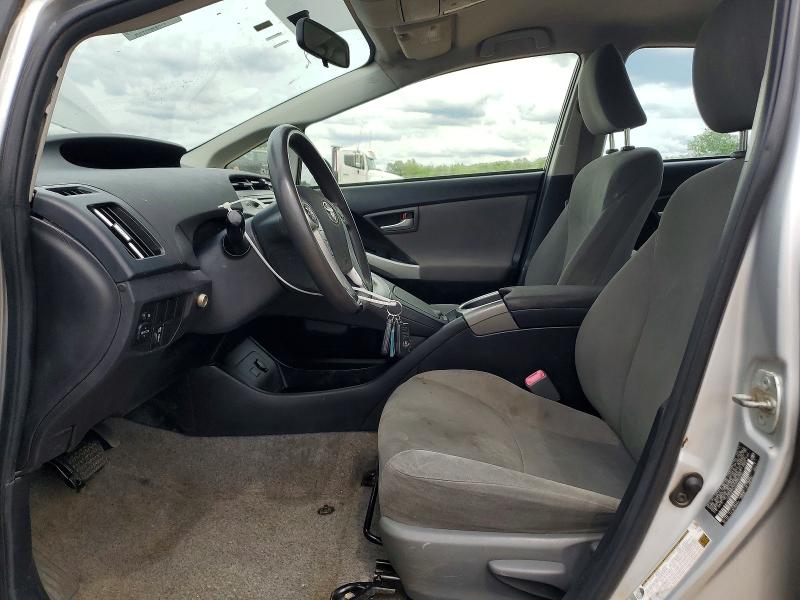 2013 Toyota Prius VIN JTDKN3DU4D0349936 COPART salvage auction — MECHANICAL, Oh - Certificate Of Title, sold $1,450 on 2026-07-02 (photo 7)