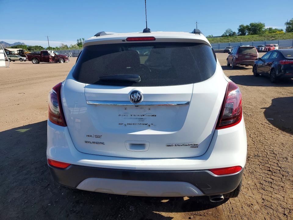 2017 Buick Encore VIN KL4CJESB8HB186466 COPART salvage auction — HAIL, Ks - Cert Of Title-Salvage, sold $275 on 2026-07-27 (photo 6)