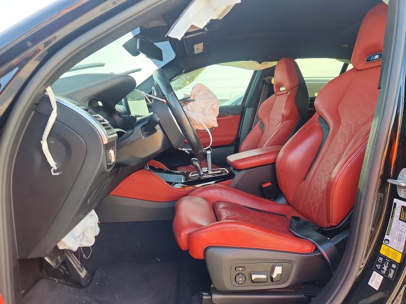 2022 BMW X4 VIN 5YM23EC0XN9J03333 COPART salvage auction — FRONT END, Tx - Salvage Vehicle Title, sold $17,000 on 2026-08-21 (photo 7)