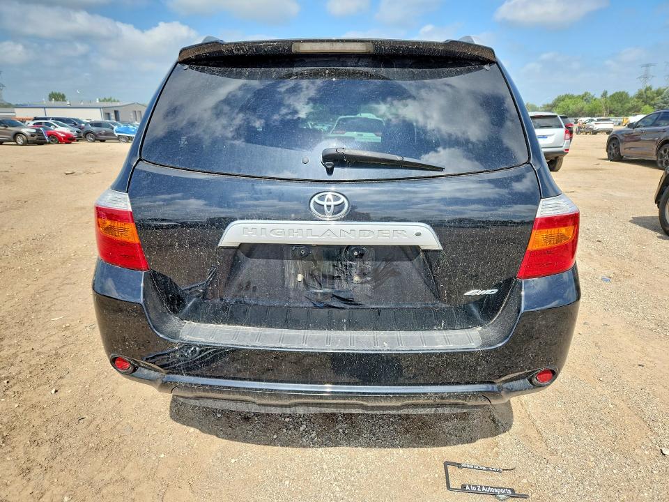 2010 Toyota Highlander VIN JTEDK3EH2A2159969 COPART salvage auction — FRONT END, Il - Junking Cert Of A Vehicle, sold $900 on 2026-07-23 (photo 6)