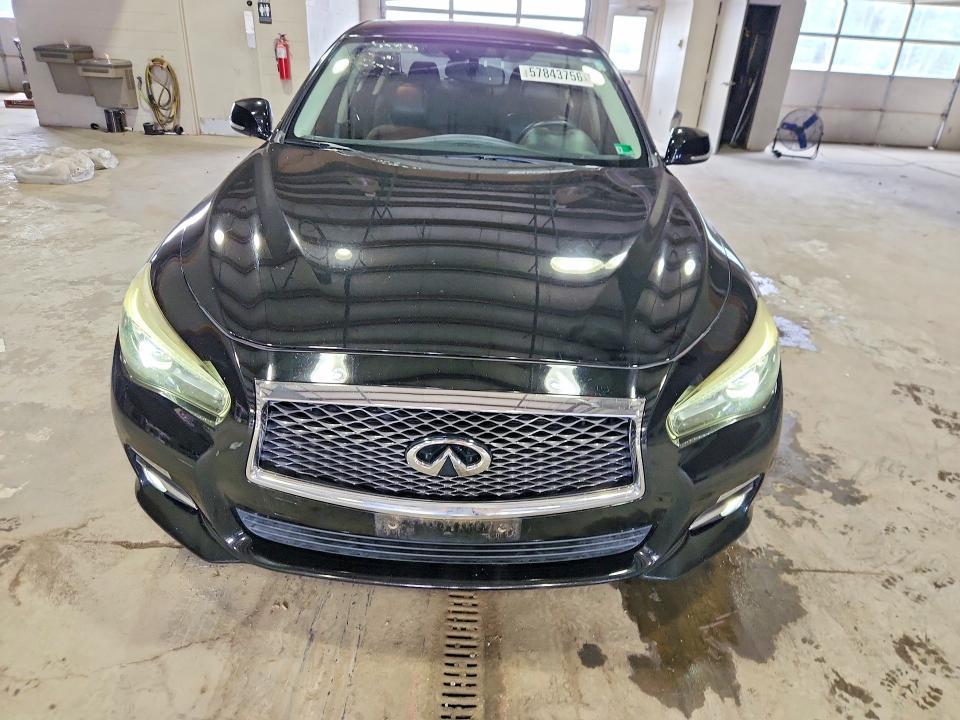 2017 Infiniti Q50 VIN JN1EV7AR3HM831173 COPART salvage auction — SIDE, Va - Cert Of Title - Salvage, sold $4,650 on 2026-07-10 (photo 5)