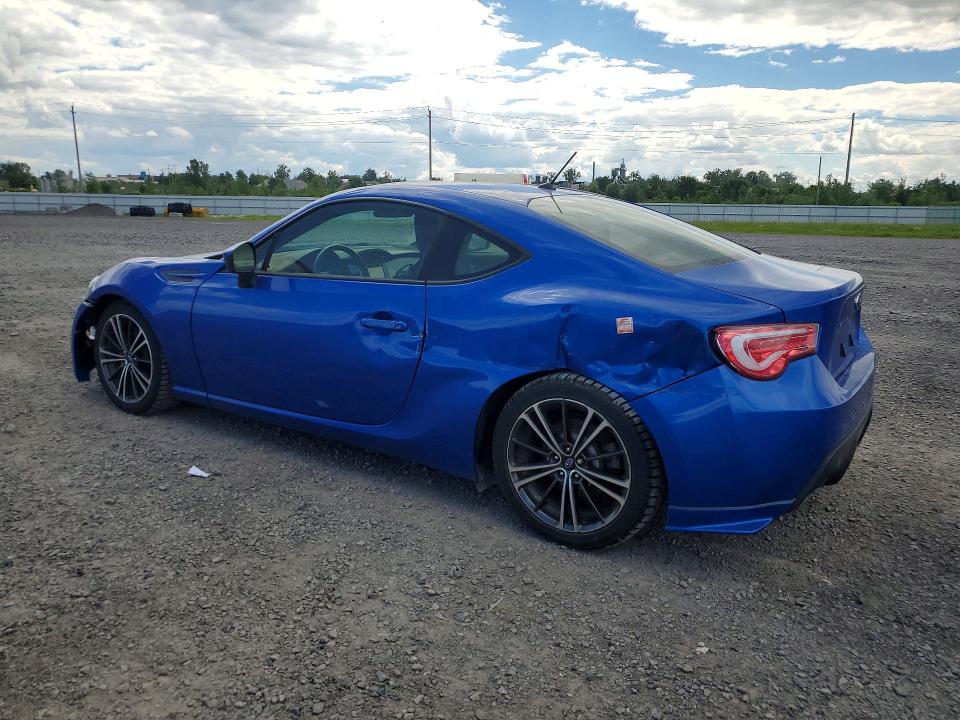 2013 Subaru Brz VIN JF1ZCAC11D1608186 COPART salvage auction — REAR END, On - Permit Salvage, sold $2,500 on 2026-07-02 (photo 2)