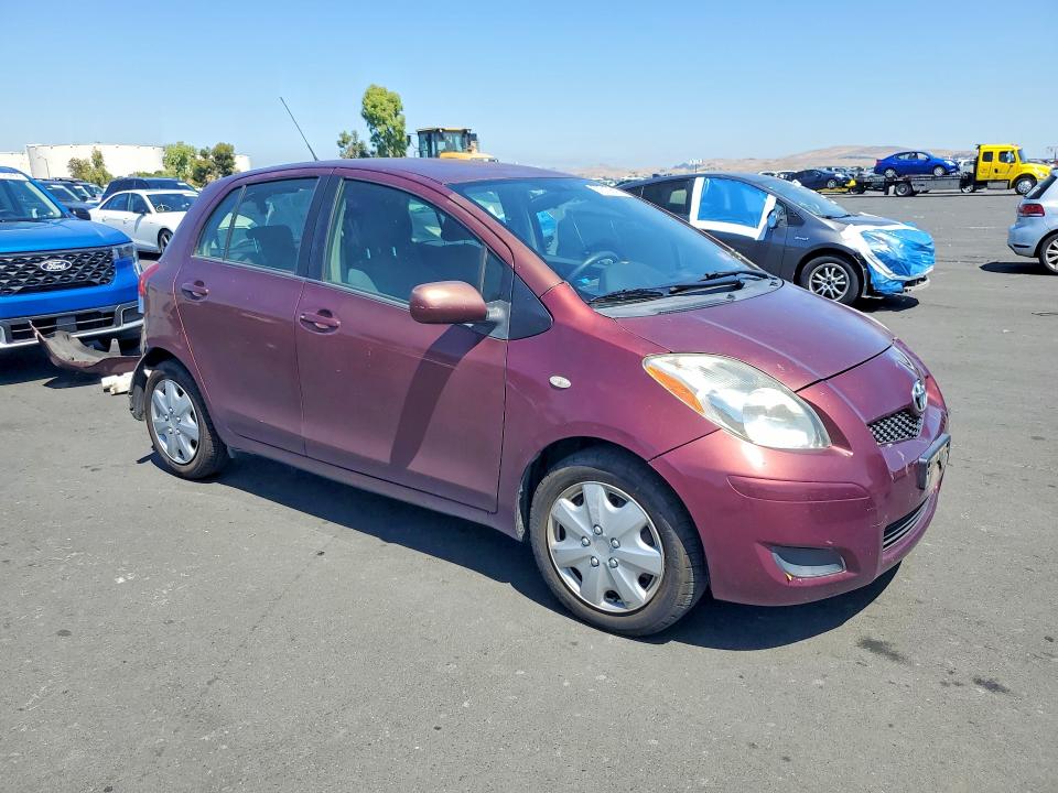 2009 Toyota Yaris VIN JTDKT903X95221586 COPART salvage auction — REAR END, CA - SALVAGE CERTIFICATE, sold $1,250 on 2026-07-15 (photo 4)
