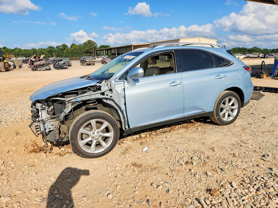 2011 Lexus Rx VIN JTJZK1BA4B2411824 COPART salvage auction — FRONT END, Al - Cert Of Title-Salvage Title, sold $4,150 on 2026-07-22 (photo 1)