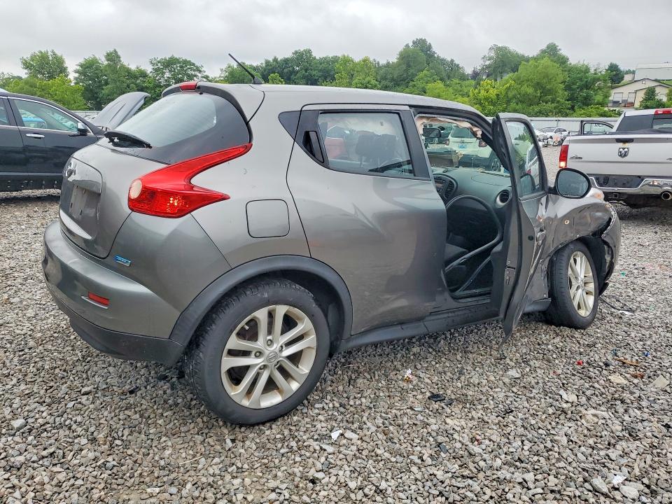 2012 Nissan Juke VIN JN8AF5MR5CT107593 COPART salvage auction — SIDE, Ky - Cert Of Title-Salvage, sold $500 on 2026-07-31 (photo 3)