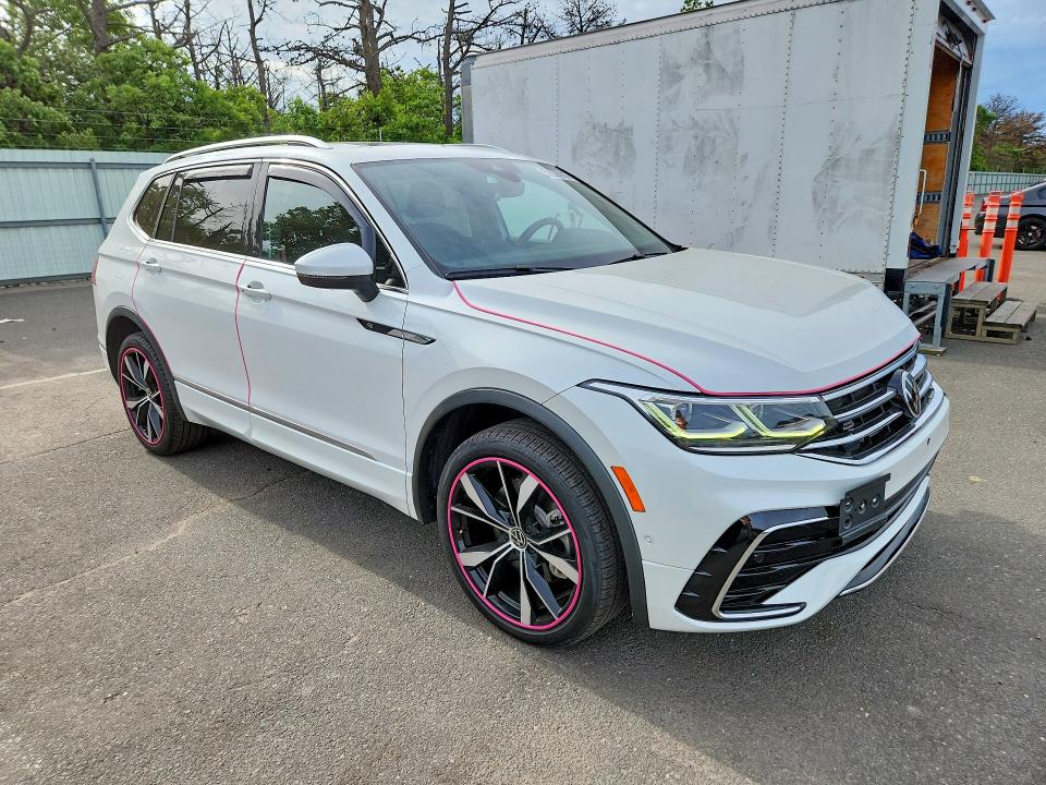 2022 Volkswagen Tiguan VIN 3VV4B7AX9NM063815 COPART salvage auction — FRONT END, NY - MV-907A SALVAGE CERTIFICATE, sold $13,200 on 2026-07-27 (photo 4)