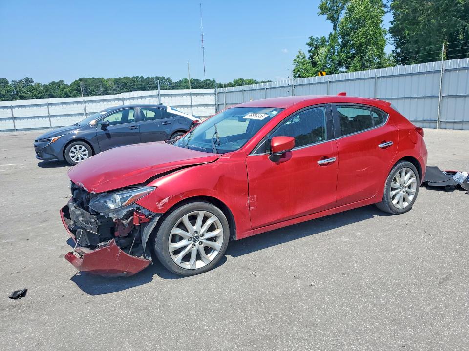 2014 Mazda 3 VIN JM1BM1L38E1155373 COPART salvage auction — FRONT END, Nc - Salvage Certificate Of Title, sold $1,600 on 2026-07-16 (photo 1)