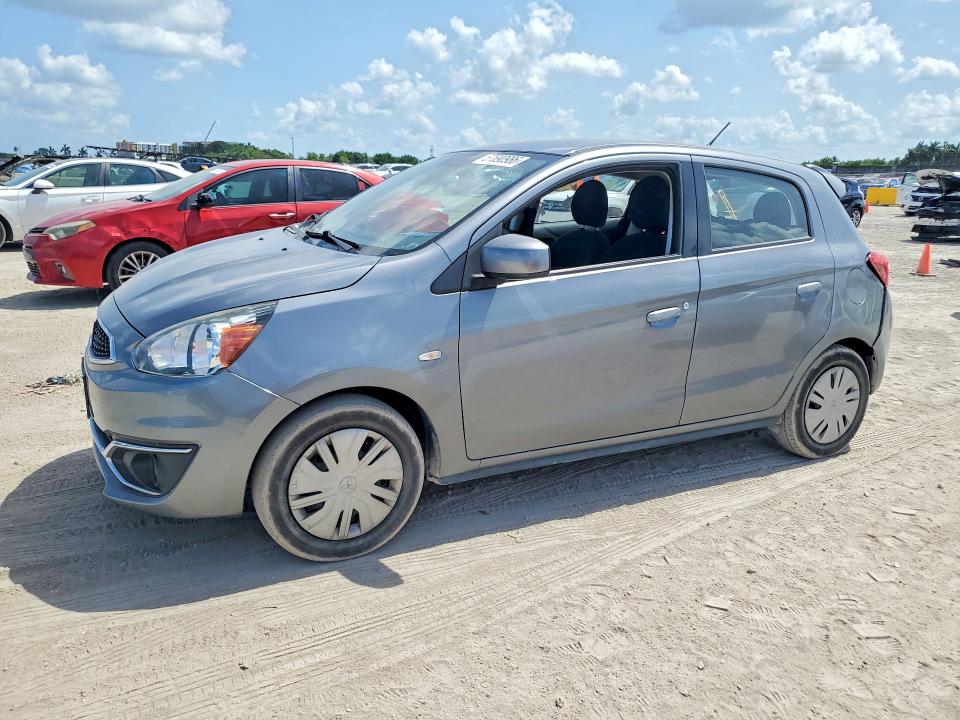 2018 Mitsubishi Mirage VIN ML32A3HJ0JH009680 COPART salvage auction — REAR END, Fl - Cert Of Title Slvg Rebuildable, sold $1,700 on 2026-07-29 (photo 1)