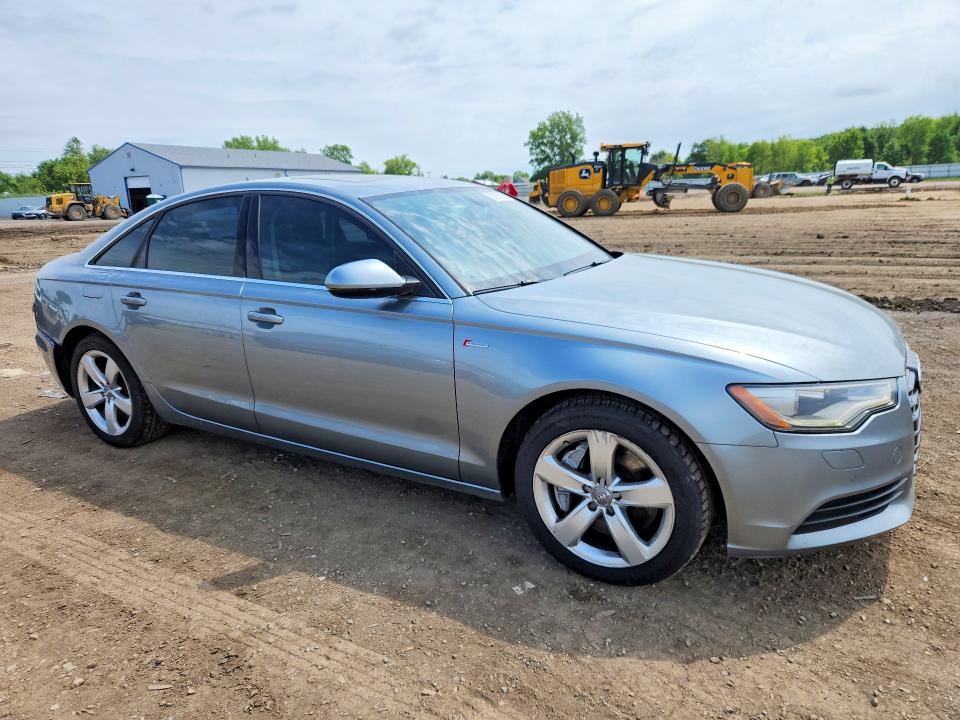 2012 Audi A6 VIN WAUBGAFC9CN028069 COPART salvage auction — REAR END, Oh - Cert Of Title-Salvage, sold $1,650 on 2026-07-02 (photo 4)