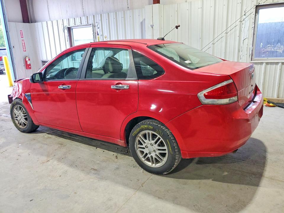 2008 Ford Focus VIN 1FAHP35N78W147788 COPART salvage auction — FRONT END, Wv - Salvage Certificate, sold $175 on 2026-07-02 (photo 2)