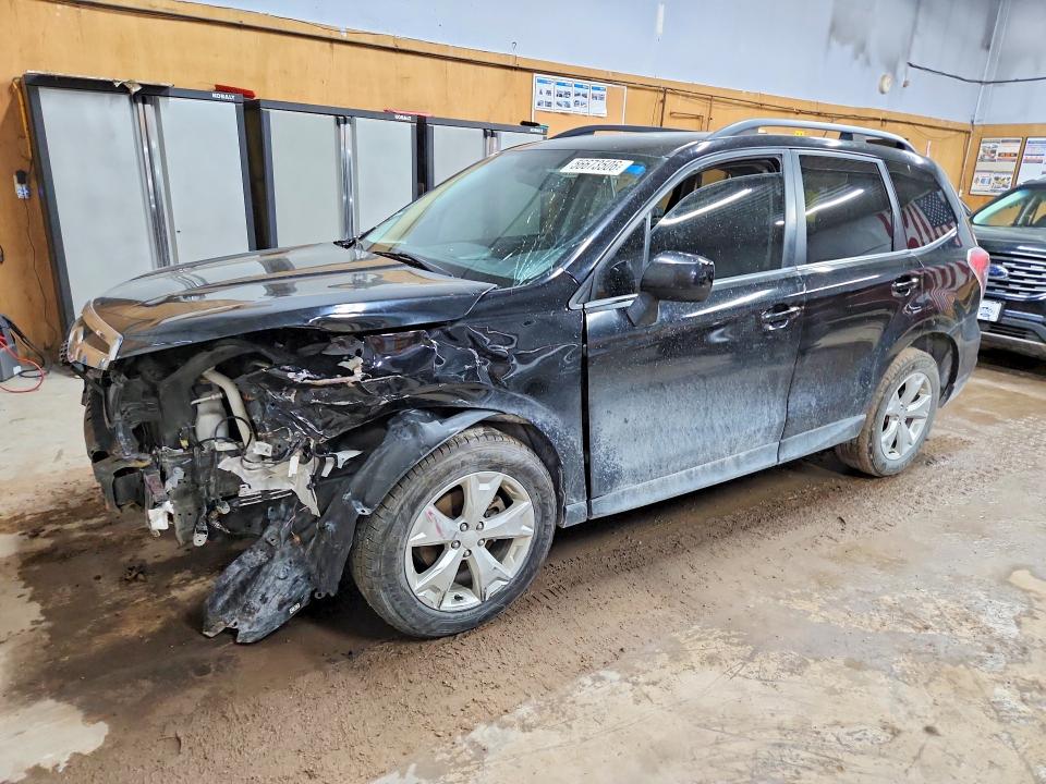 2014 Subaru Forester VIN JF2SJAEC8EH466803 COPART salvage auction — FRONT END, Mi - Certificate Of Title, sold $60 on 2026-07-29 (photo 1)