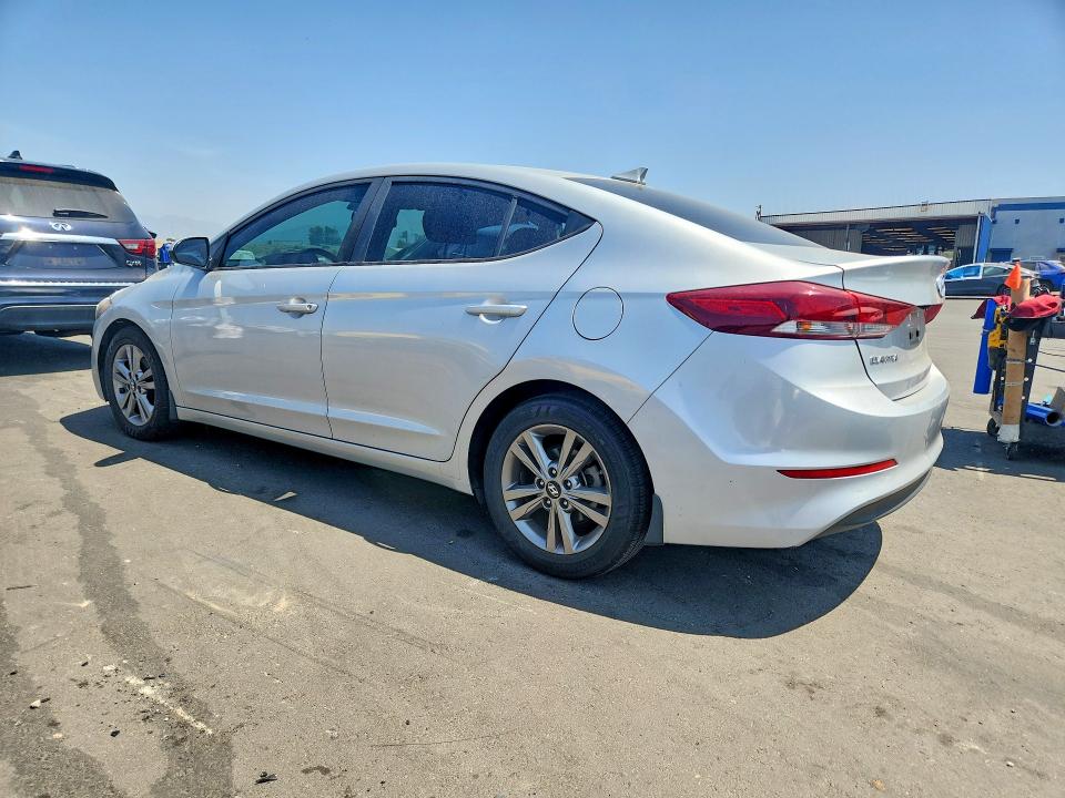 2018 Hyundai Elantra VIN KMHD84LF9JU702826 COPART salvage auction — SIDE, Ca - Salvage Certificate, sold $2,350 on 2026-07-08 (photo 2)