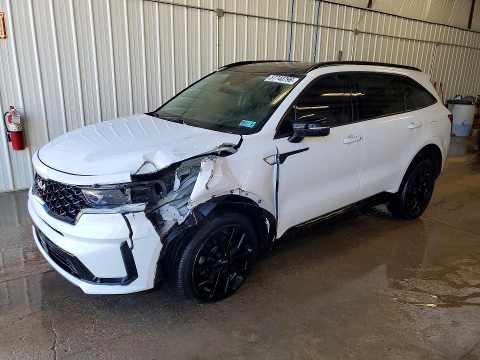 2023 Kia Sorento VIN 5XYRKDLF6PG165094 COPART salvage auction — FRONT END, Pa - Certificate Of Salvage, sold $6,700 on 2026-07-15 (photo 1)
