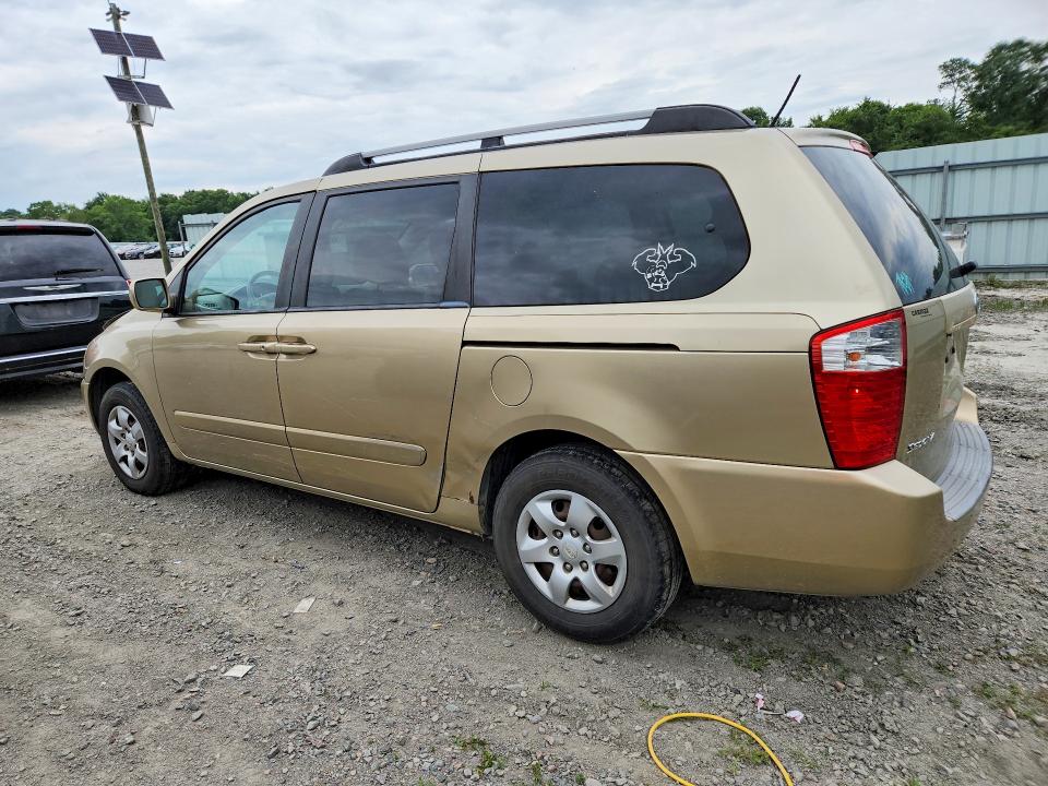 2009 Kia SEDONA VIN KNDMB233996279553 COPART salvage auction — FRONT END, Sc - Cert Of Title-Salvage, sold $325 on 2026-07-28 (photo 2)