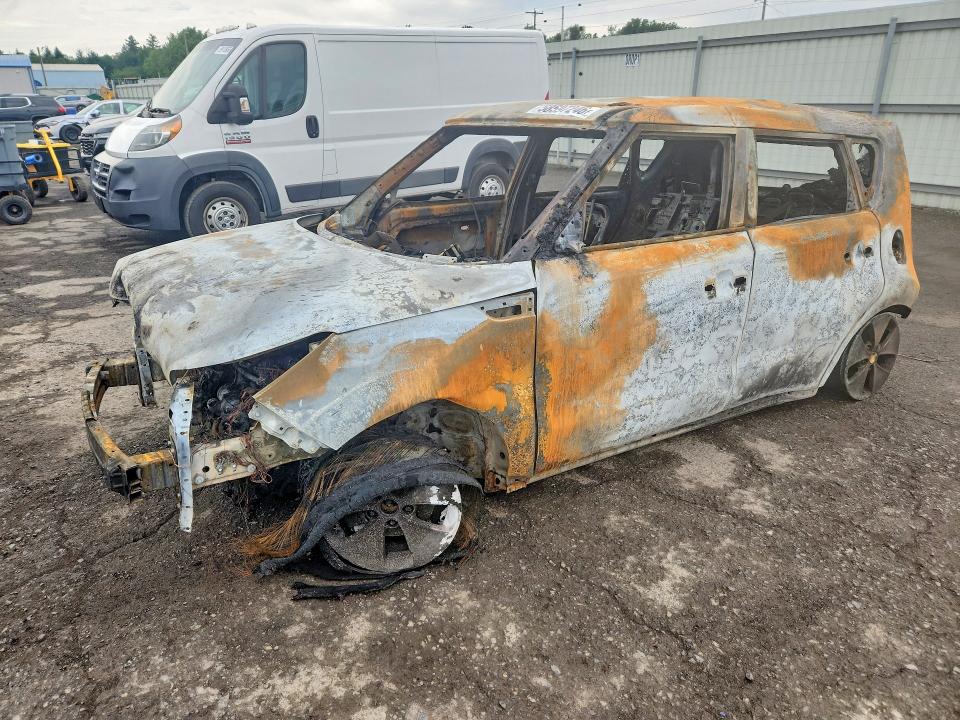 2016 Kia Soul VIN KNDJN2A27G7833751 COPART salvage auction — BURN, PA - CERTIFICATE OF SALVAGE, sold $175 on 2026-07-17 (photo 1)
