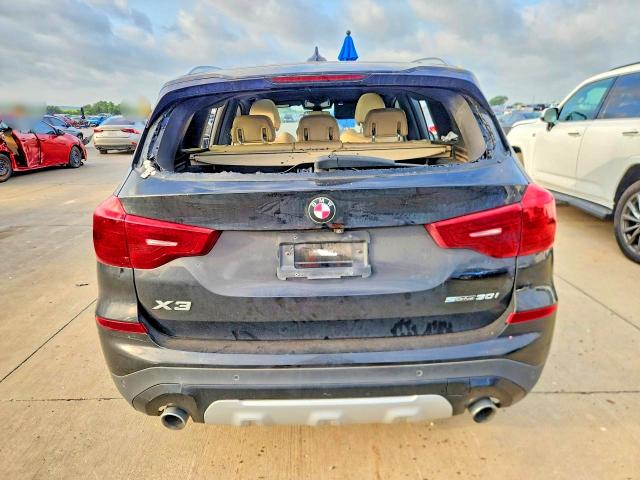 2019 BMW X3 VIN 5UXTR7C5XKLE97340 COPART salvage auction — REAR END, Tx - Certificate Of Title (P), sold $925 on 2026-07-09 (photo 6)