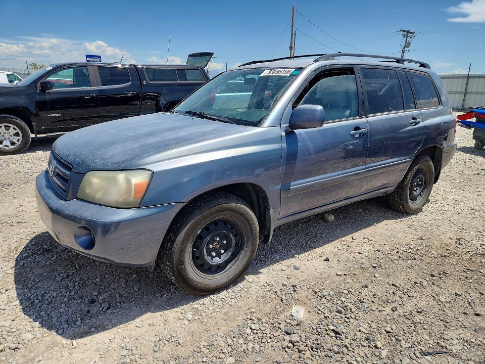 2005 Toyota Highlander VIN JTEDP21A850084992 COPART salvage auction — MECHANICAL, Ut - Certificate Of Title, sold $450 on 2026-07-17 (photo 1)