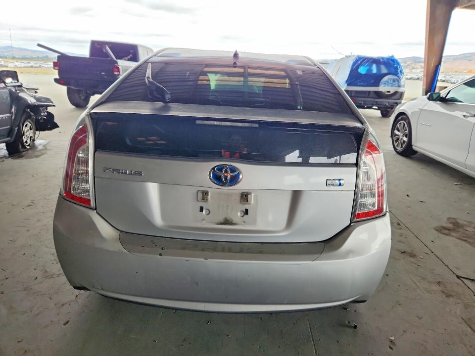 2012 Toyota Prius VIN JTDKN3DU2C5388199 COPART salvage auction — FRONT END, CA - SALVAGE CERTIFICATE, sold $300 on 2026-07-16 (photo 6)